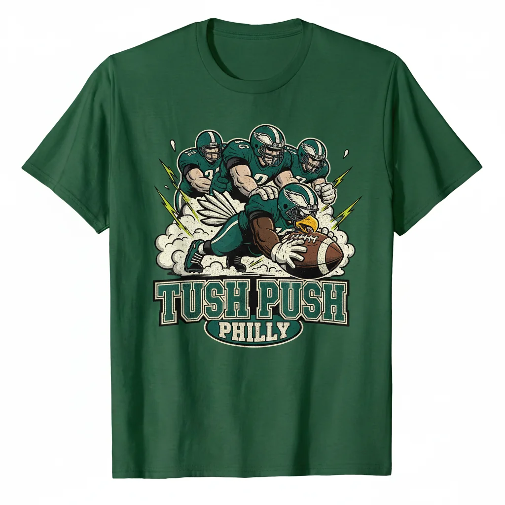 Tush Pushin' Eagles Spirit Tee