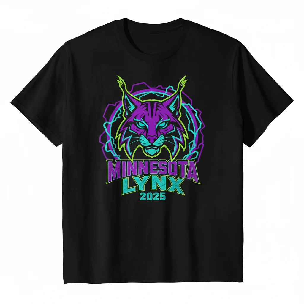 Embrace the Spirit: 2025 Minnesota Lynx WNBA Heritage Tee