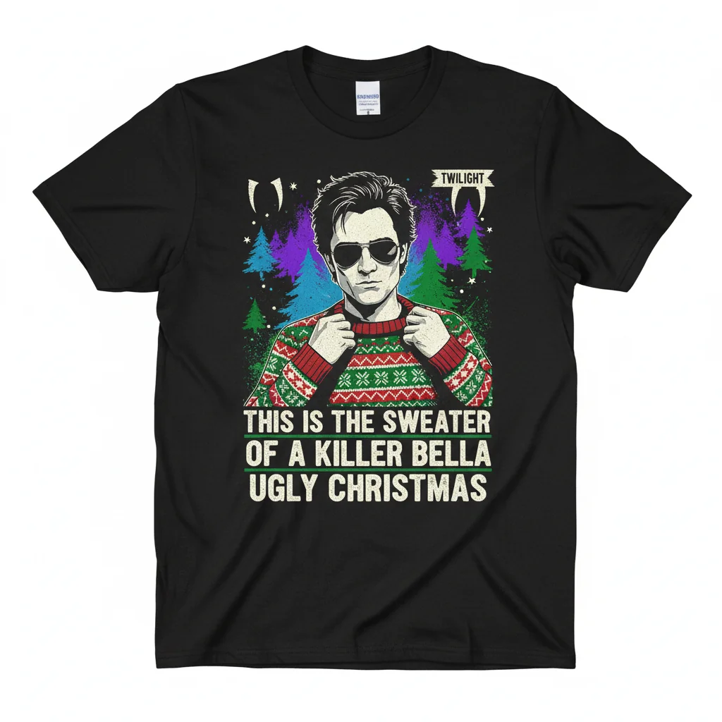 Twilight Killer Bella Vibes Ugly Christmas Crewneck