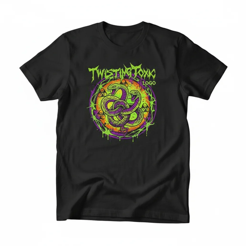 Twisting Toxic Logo Essential T-Shirt: Wearable Art, Uniquely You