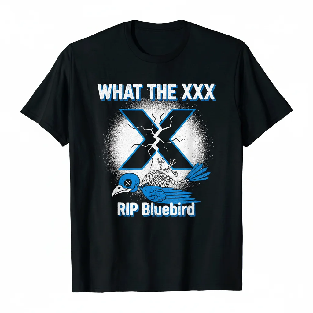 Twitter X – The Phoenix & The Bluebird – Essential Soft Tee