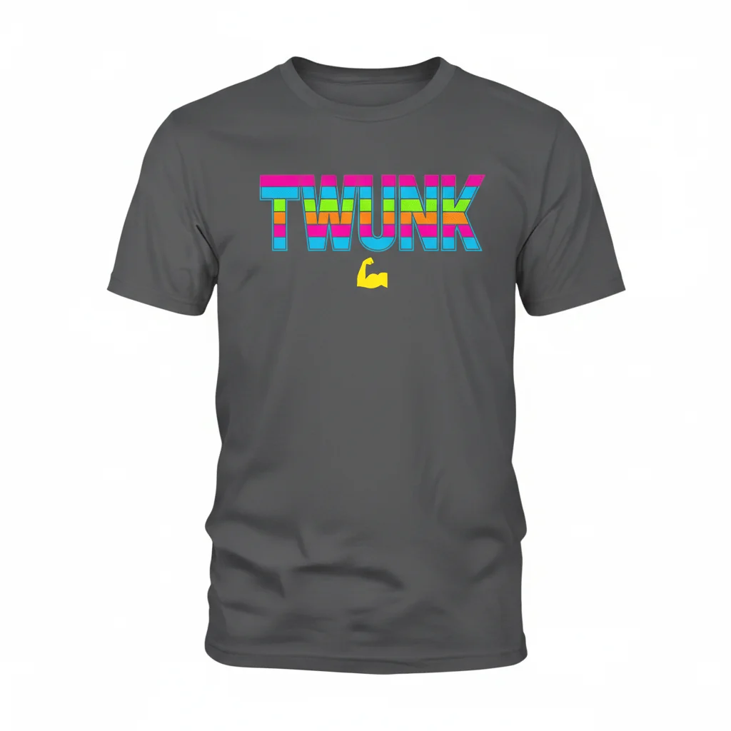 TWUNK – Black Type Essential T-Shirt: Unmatched Durability & Style