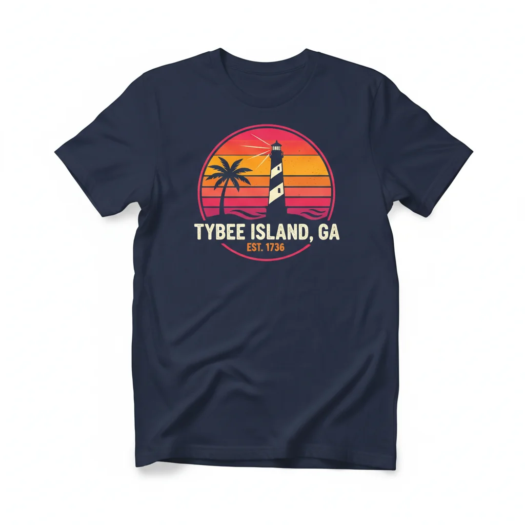 Tybee Island, GA: The Ultimate Durable & Comfortable Essential T-Shirt