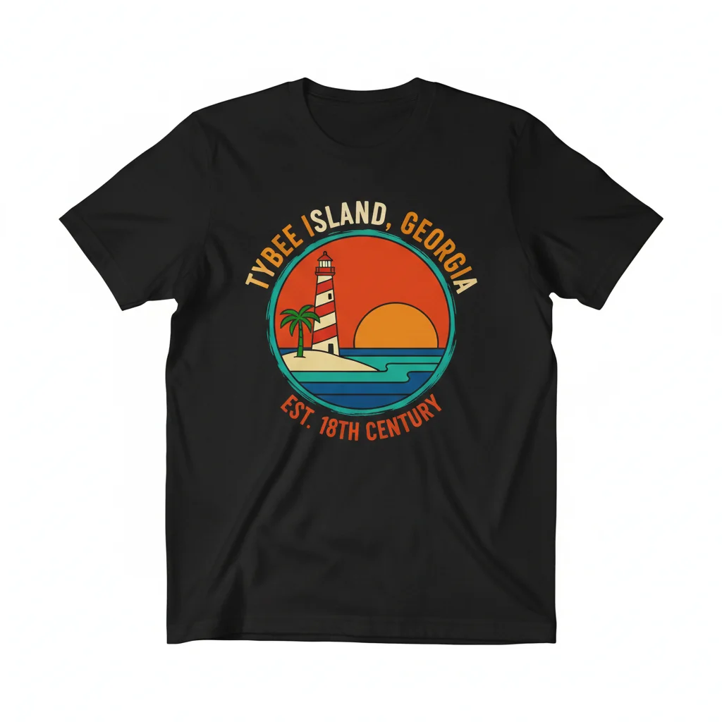 Tybee Island Georgia Essential T-Shirt - Coastal Vibe Tee
