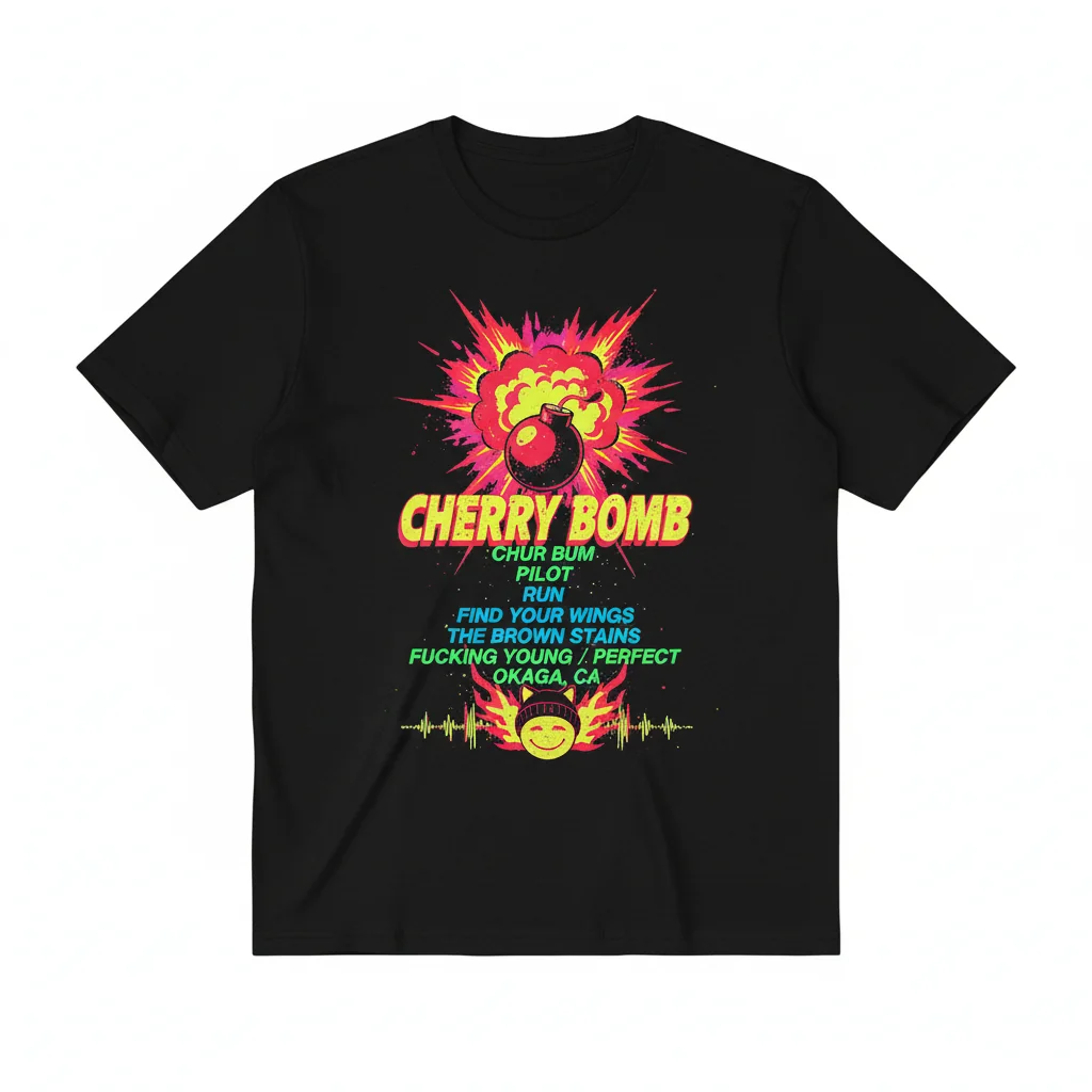 Tyler, The Creator 'Cherry Bomb' Tracklist Art Shirt