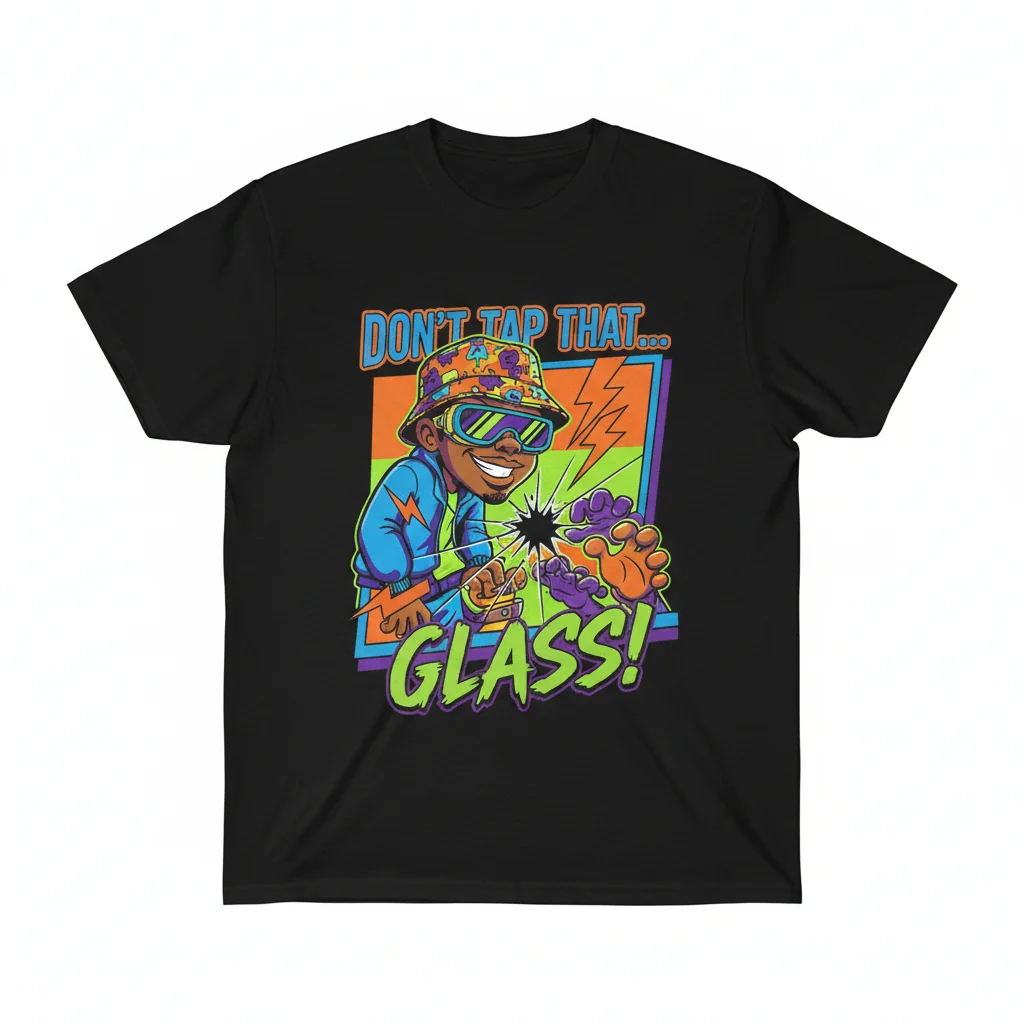 Tyler the Creator 'Don't Tap The Glass' Caricature T-Shirt