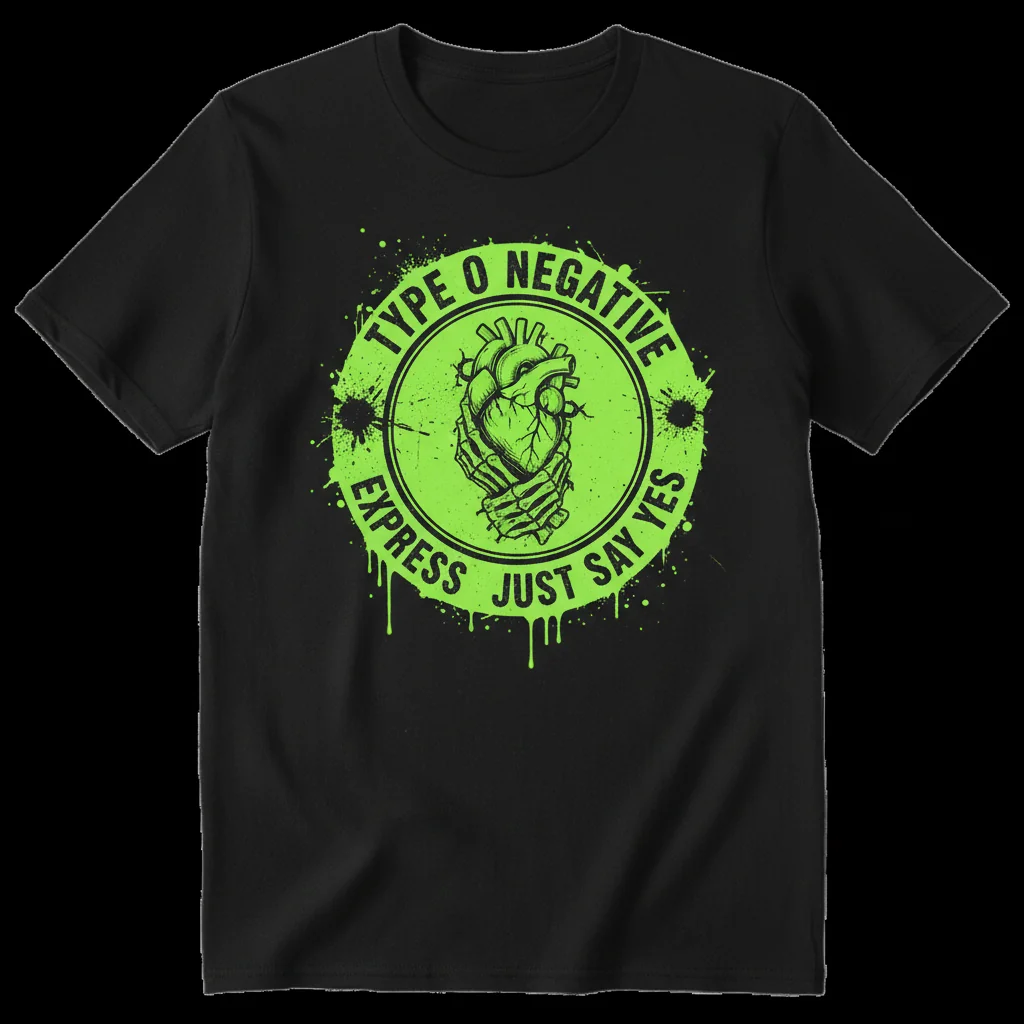 Type O Negative 'Express Yourself Just Say Yes' Essential T-Shirt - Premium Band Tee