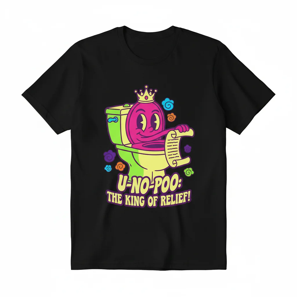 U-No-Poo Essential T-Shirt – Soft Cotton Tee