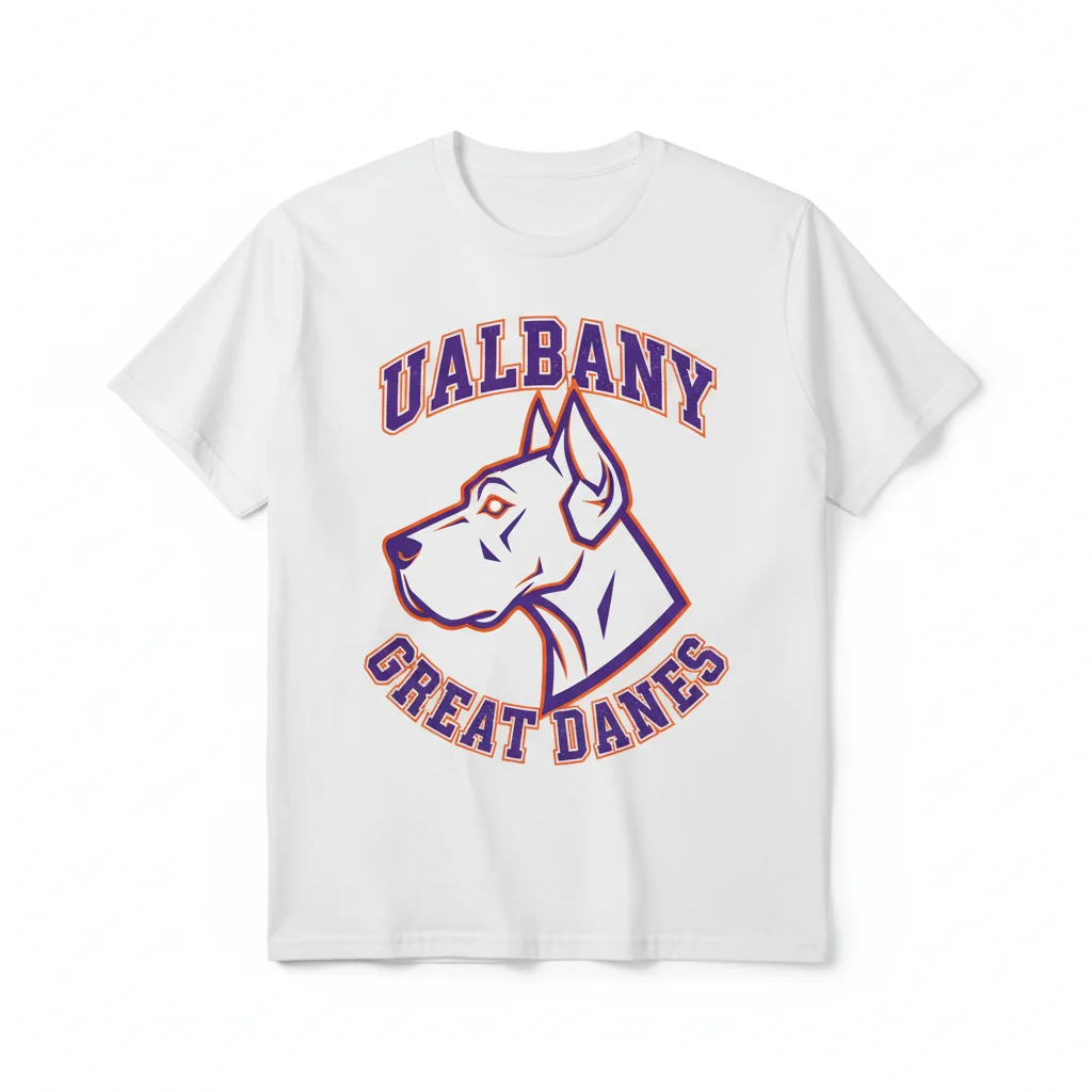 UAlbany Great Danes Fan T-Shirt – Ultra-Durable & Fade-Resistant