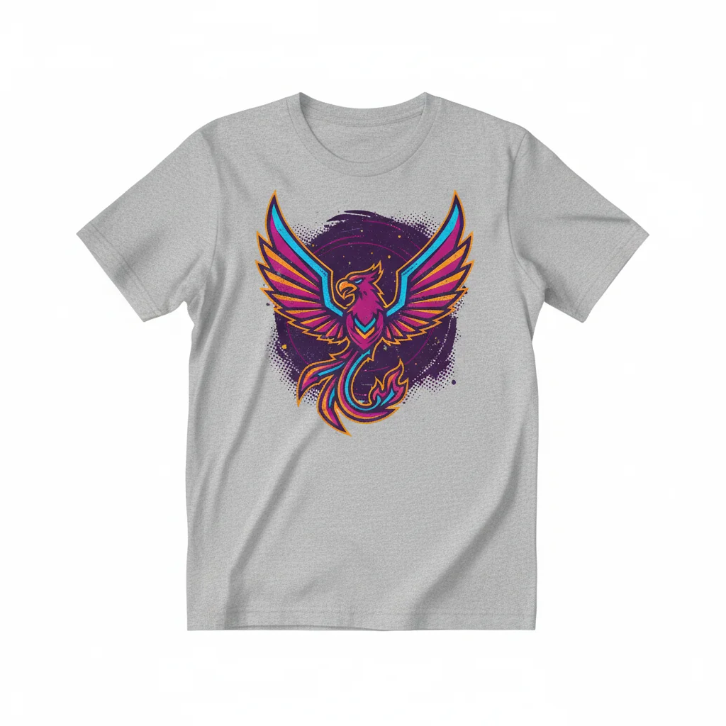 UChicago Phil the Phoenix Essential Tee: Mythic Vibe