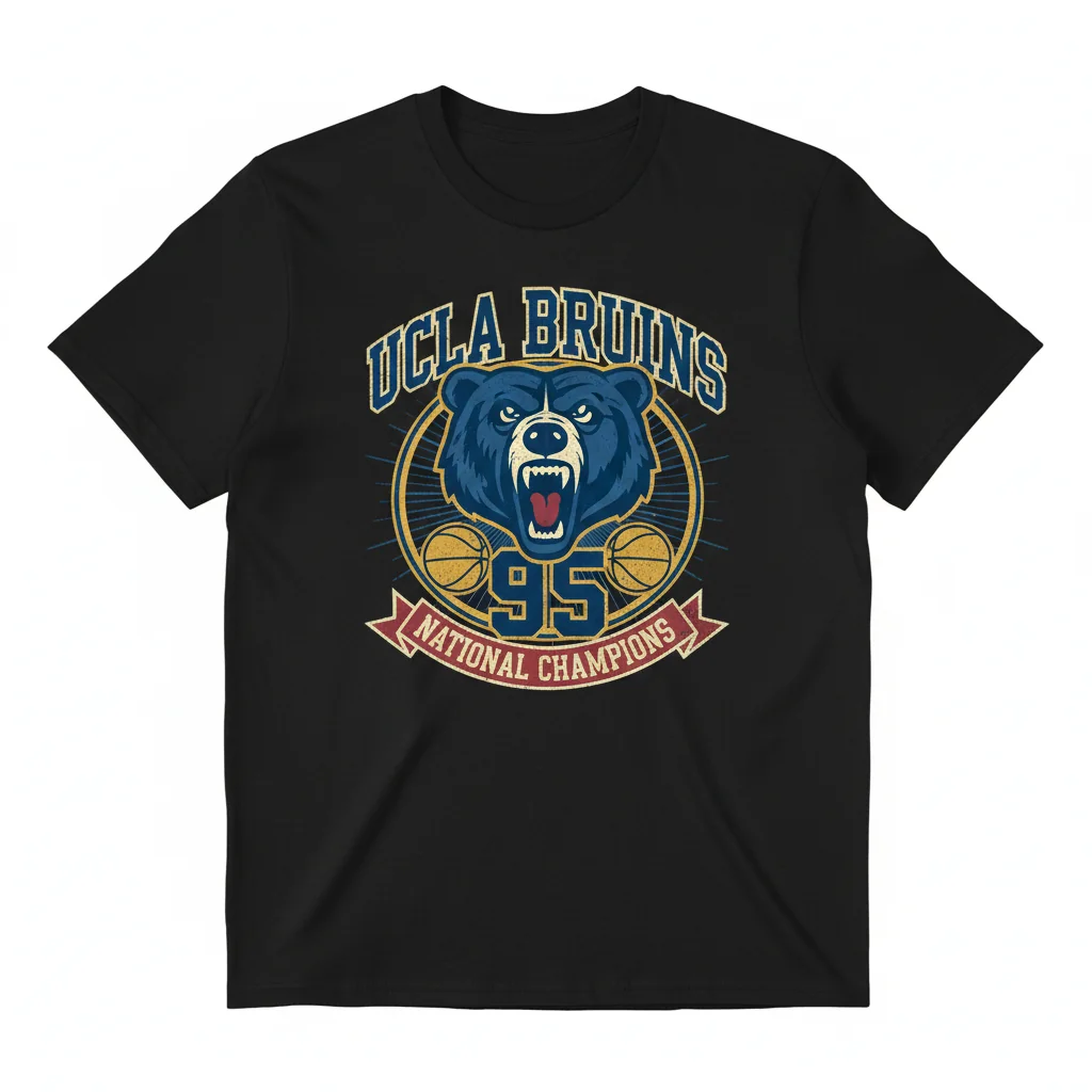 UCLA Bruins 1995 Champions Vintage Tee: A Legacy Worn