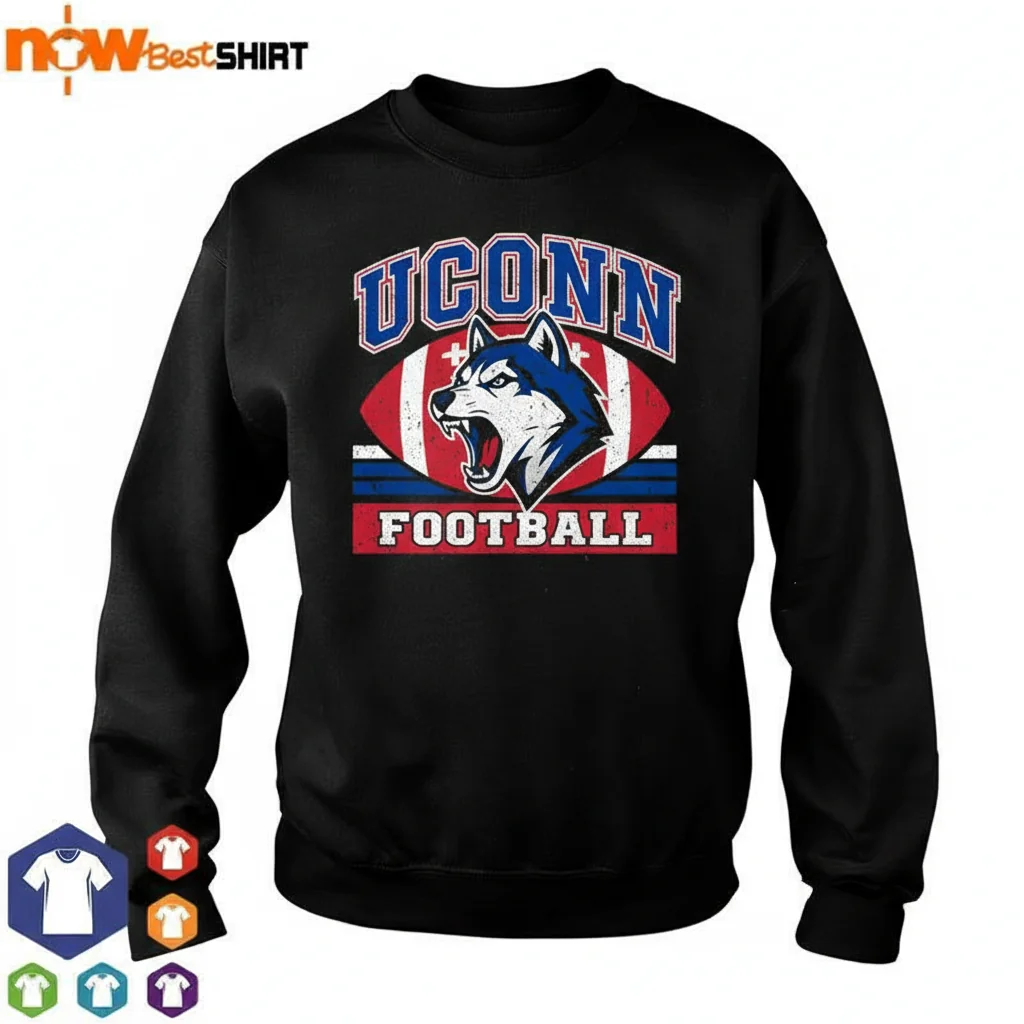 UConn Huskies 'Husky Pride' Art Tee | Ultra-Soft Fan Apparel