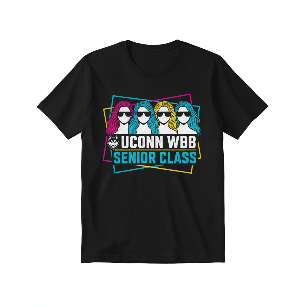 UConn Huskies Senior Shades Tee: Game Day Ready