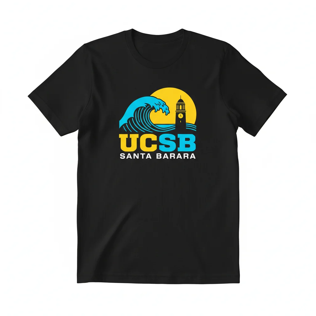 UCSB Logo Essential T-Shirt: Lasting Comfort, Vibrant Style