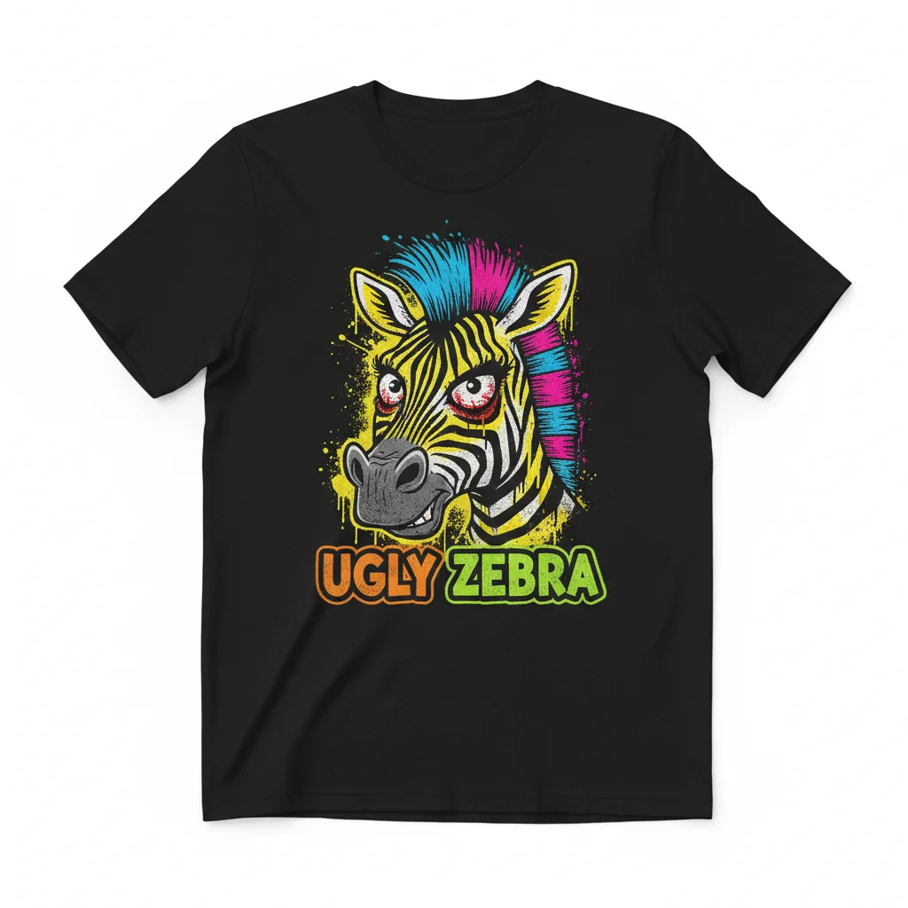 Ugly Zebra Essential T-Shirt: Unmatched Durability, Perfect Fit