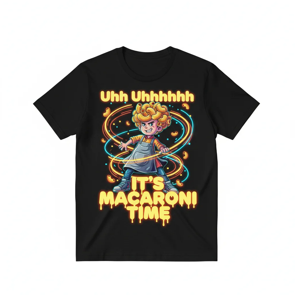 "Uhh Uhhhhhh It's Macaroni Time" Essential T-Shirt - Fun & Comfy Tee