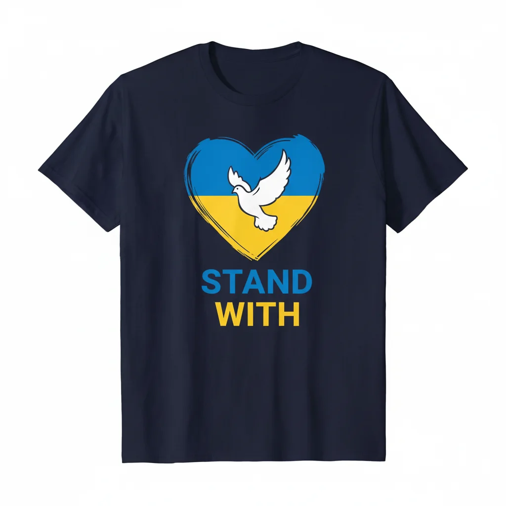 Ukraine Vibe Tee: Flag Edition