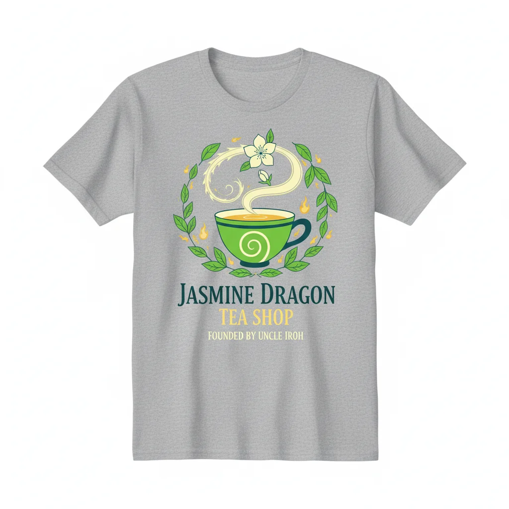 Uncle Iroh's Jasmine Dragon Tea Shop Avatar T-Shirt