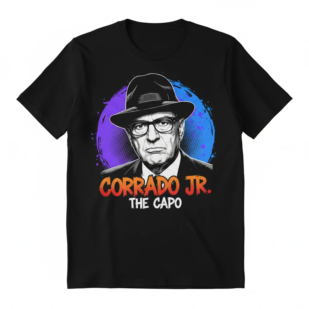 Uncle Junior Z Sopranos Corrado Jr Fan T-Shirt
