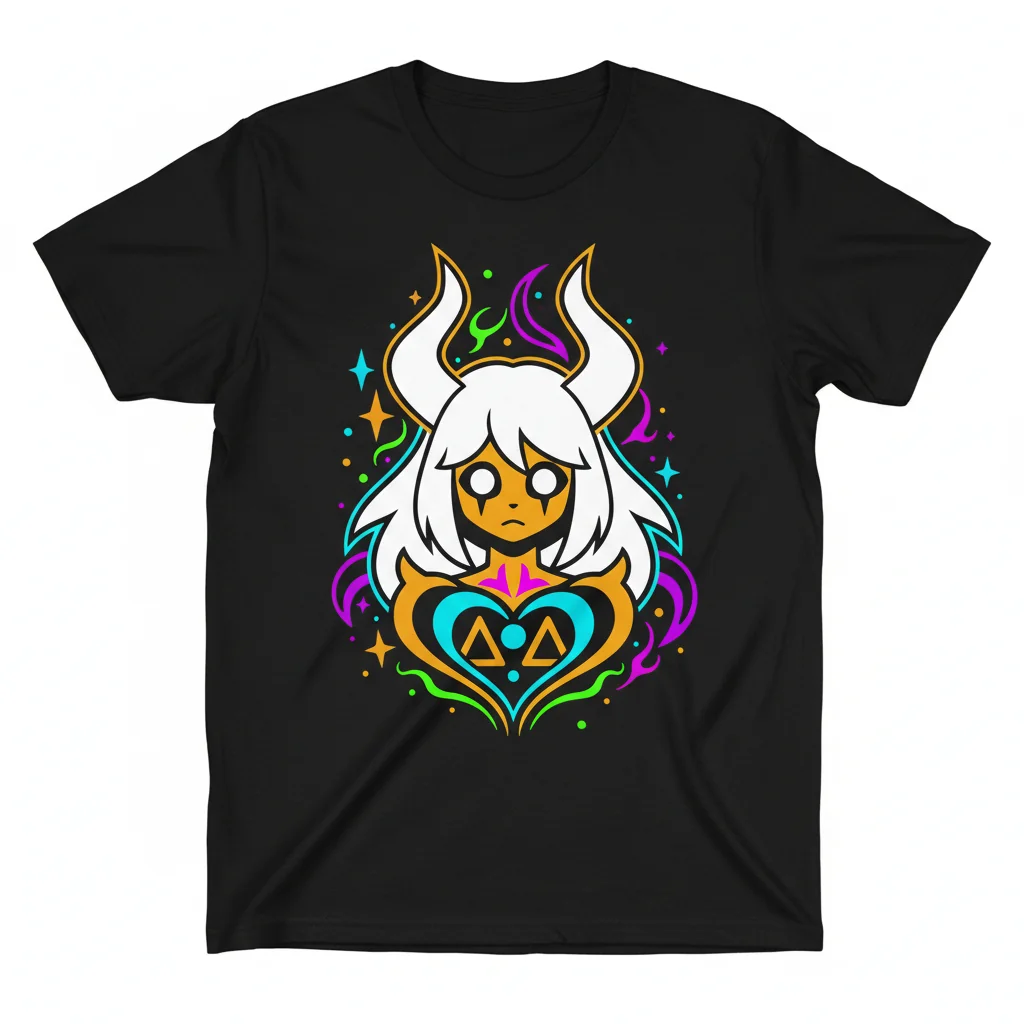 Asriel Dreemurr 'God of Hyperdeath' Tee | Wearable Art from Undertale