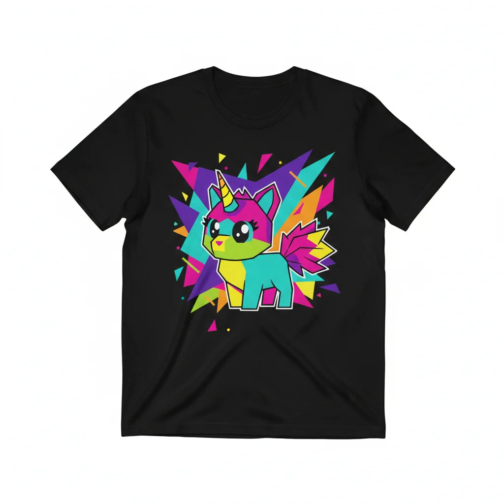 Unikitty Print Essential T-Shirt – Vibrant & Durable Comfort