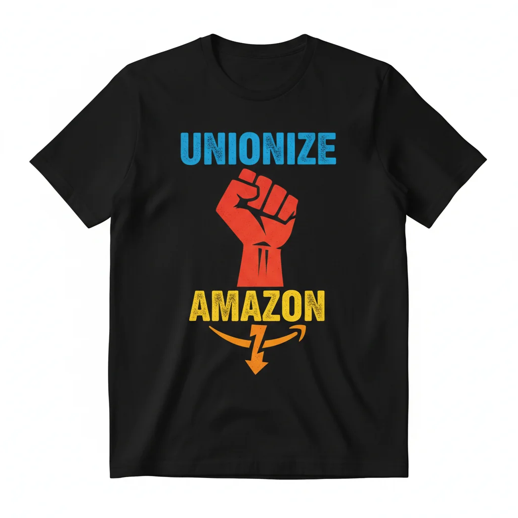 Unionize Amazon Essential T-Shirt - Support Worker Rights