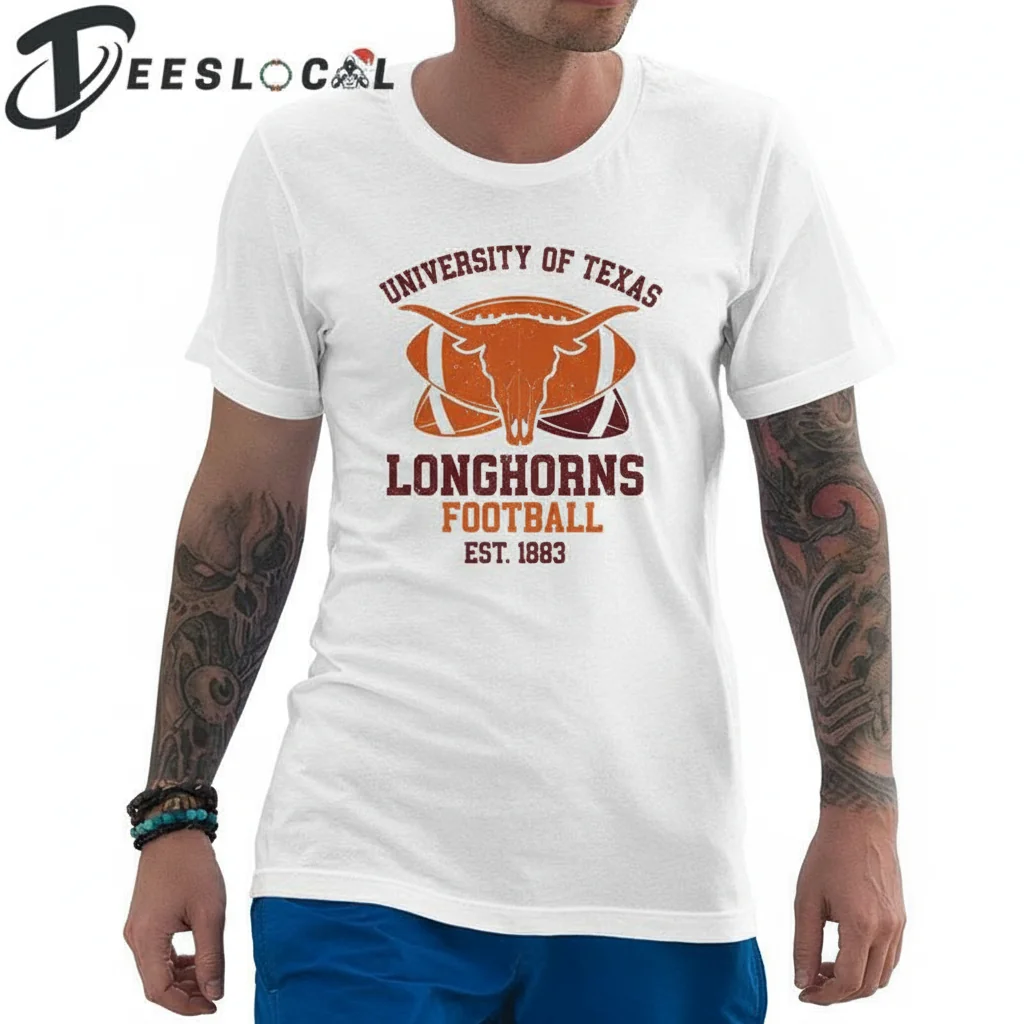 Texas Longhorns '83 Vintage Football Tee