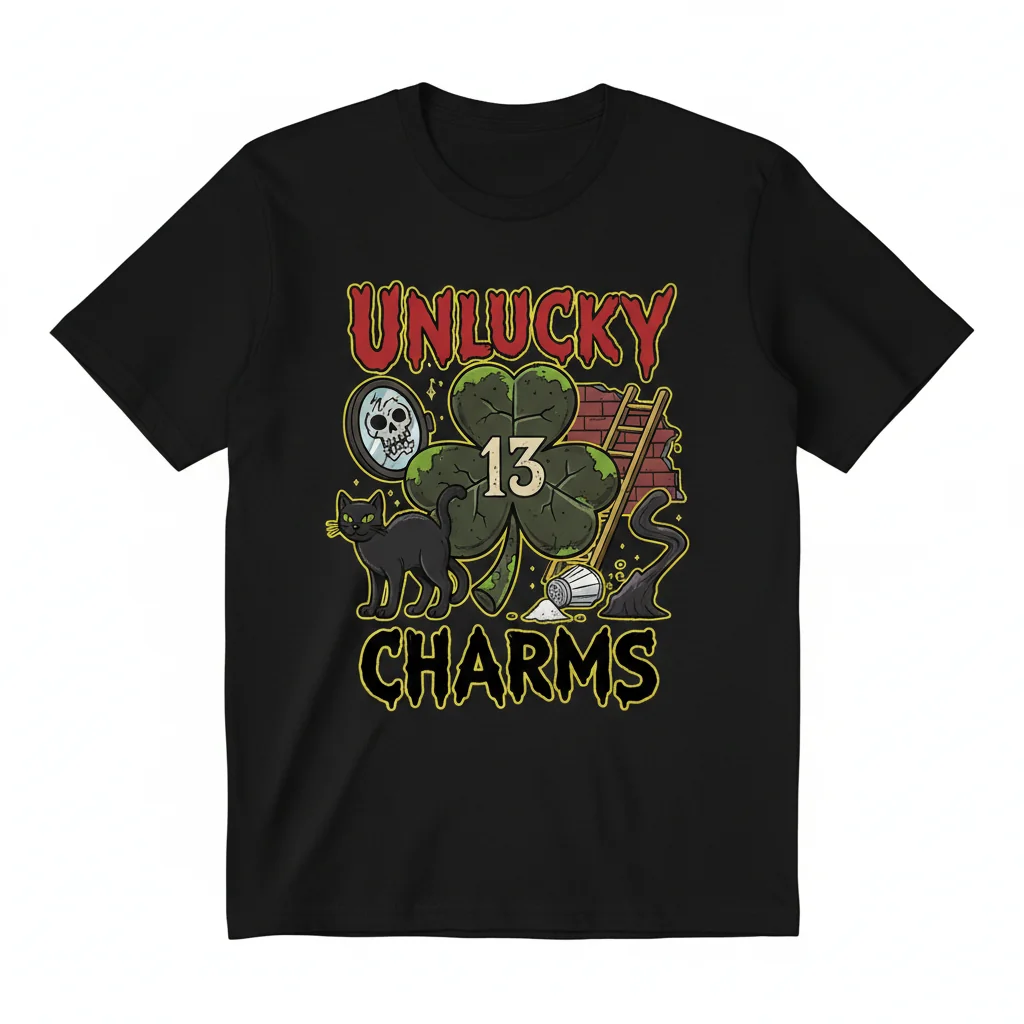 Unlucky Charms T-Shirt: Unrivaled Durability, Perfect Fit, Lasting Style