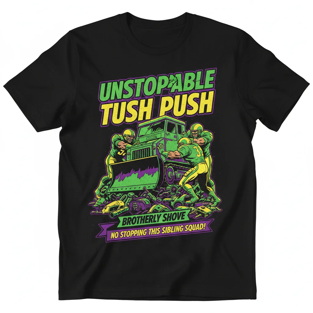 Tush Push Shove Tee | Street Vibe Essential