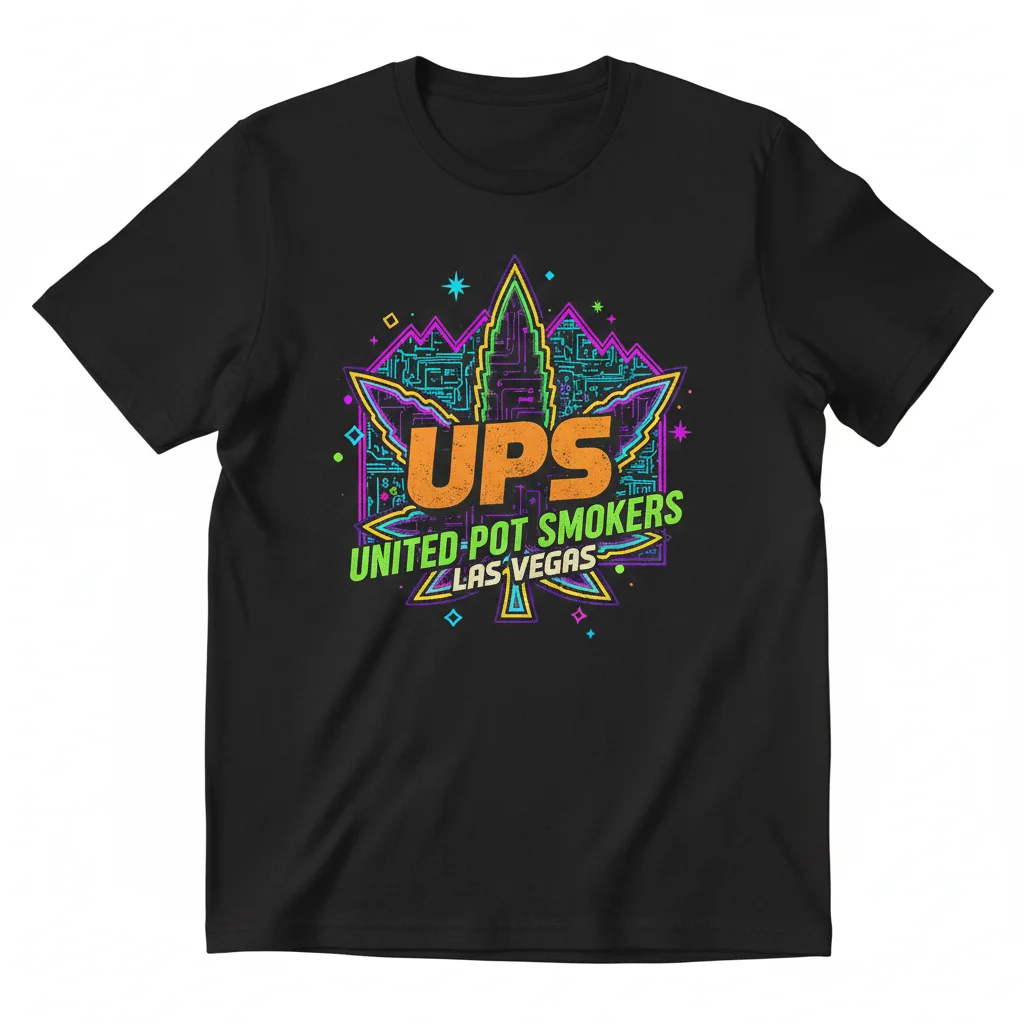 UPS - United Pot Smokers Las Vegas Graphic Tee