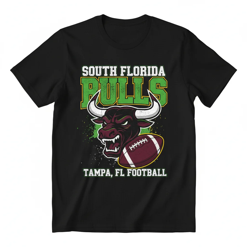 USF Bulls Tampa Football Tee | Street-Ready Style