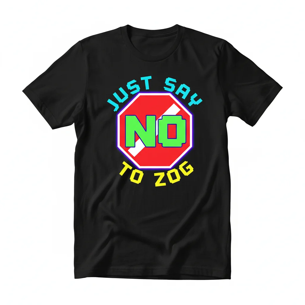 Premium 'Say NO' Graphic T-Shirts: Durable Comfort & Eco-Friendly Style
