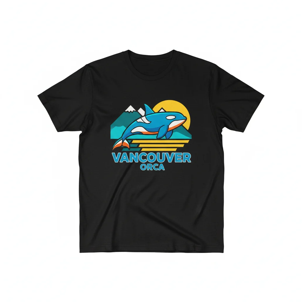 Vancouver Orca Logo T-Shirt: Unrivaled Durability & Comfort