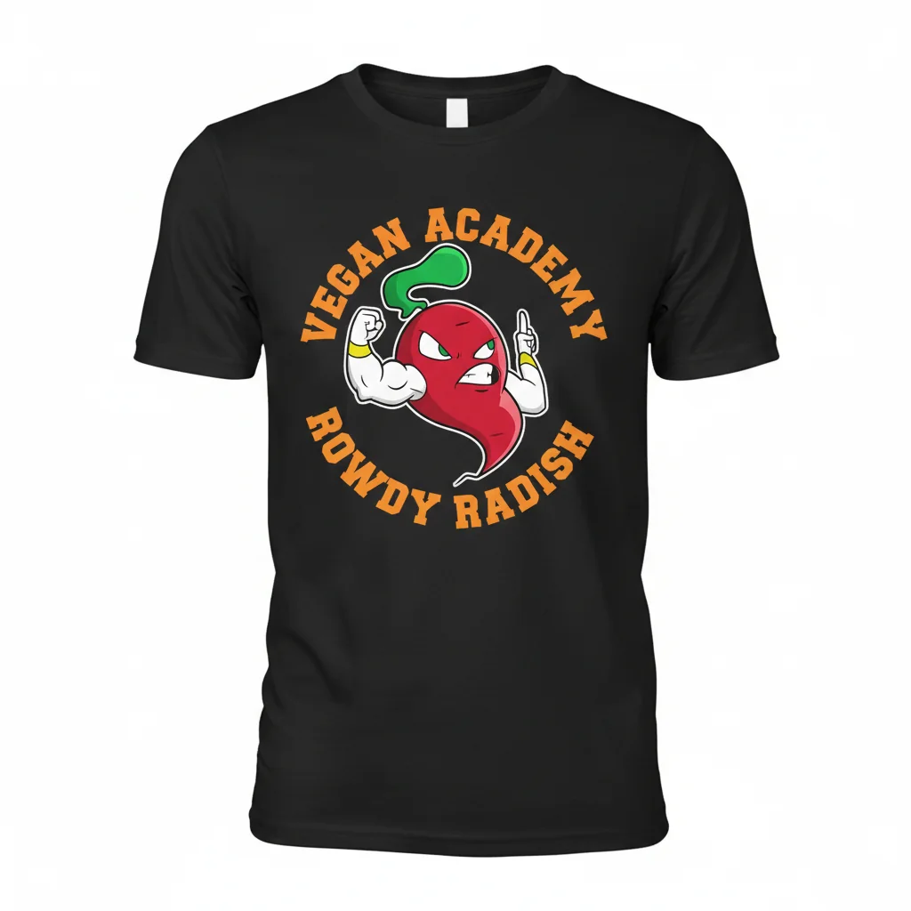 Vegan Academy Rowdy Radish Essential Tee
