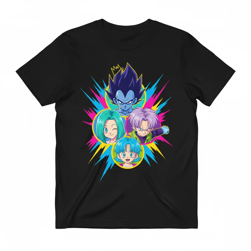 Vegeta, Bulma, Trunks & Bulla: A Family Legacy Essential T-Shirt