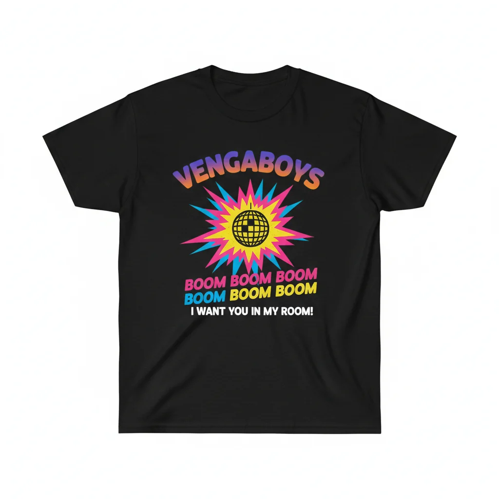 Vengaboys Boom Boom T-Shirt | Fade-Resistant & Ultimate Comfort Fit