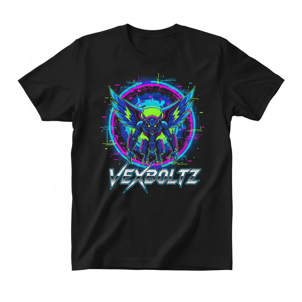 Vexboltz: The Essential T-Shirt Built to Last – No Fade, No Shrink, Perfect Fit