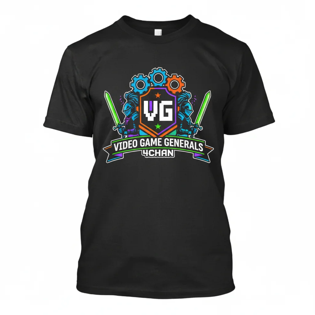 /vg/ - Video Game Generals 4Chan Premium Durable T-Shirt - Fade Resistant & Perfect Fit