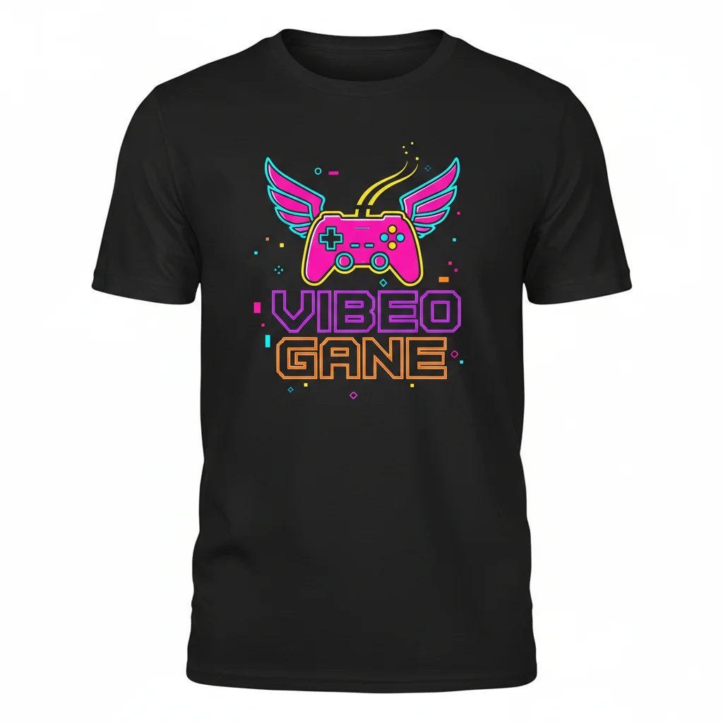 Vibeo Gane Essential T-Shirt – Comfortable Gaming Tee