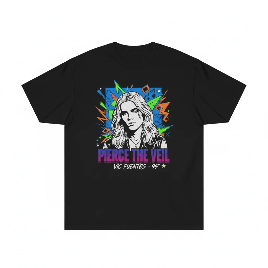 Vic Fuentes Pierce The Veil Vintage 90s – Enduring Style & Comfort