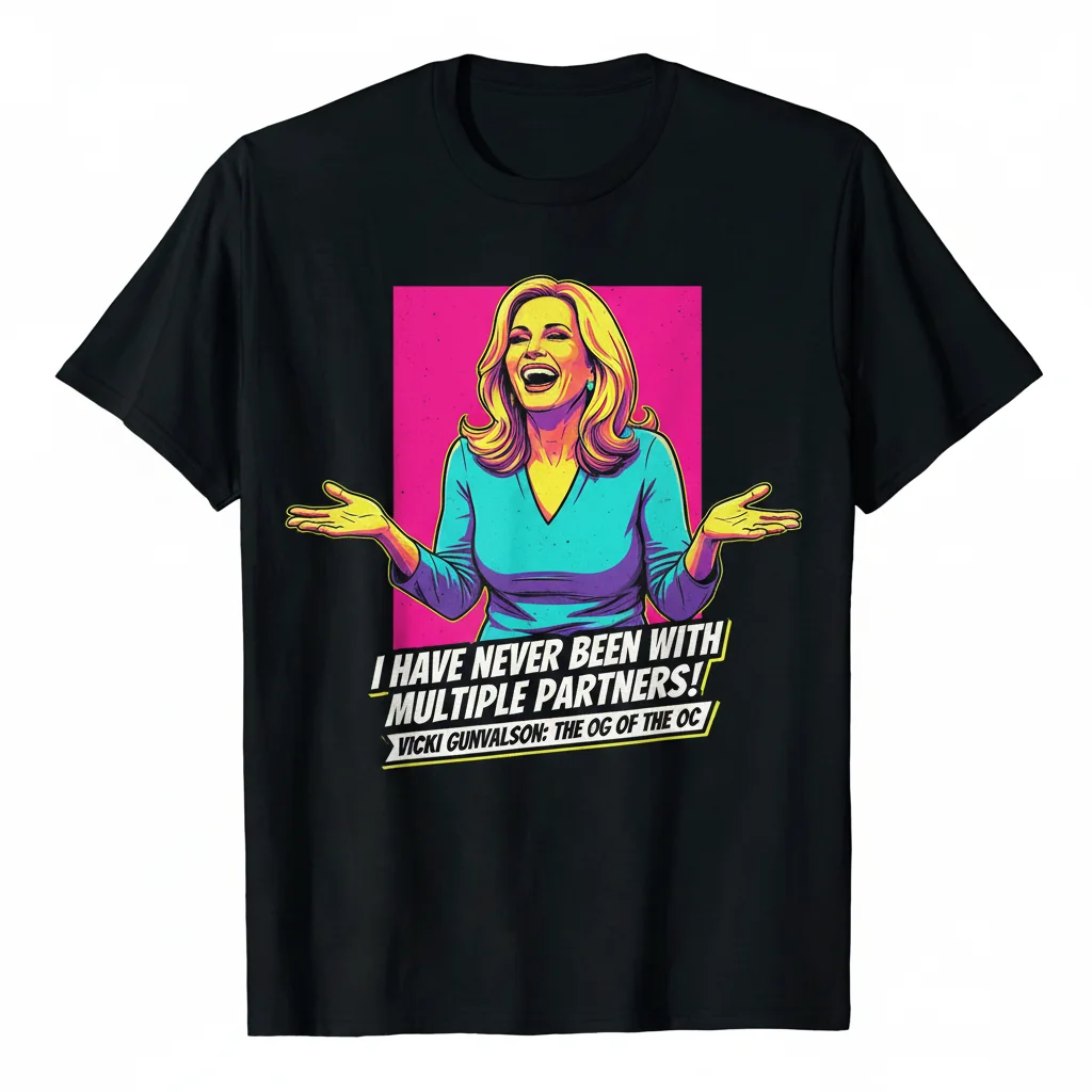 Vicki Gunvalson RHOC T-Shirt - Premium Ring-Spun Cotton Tee