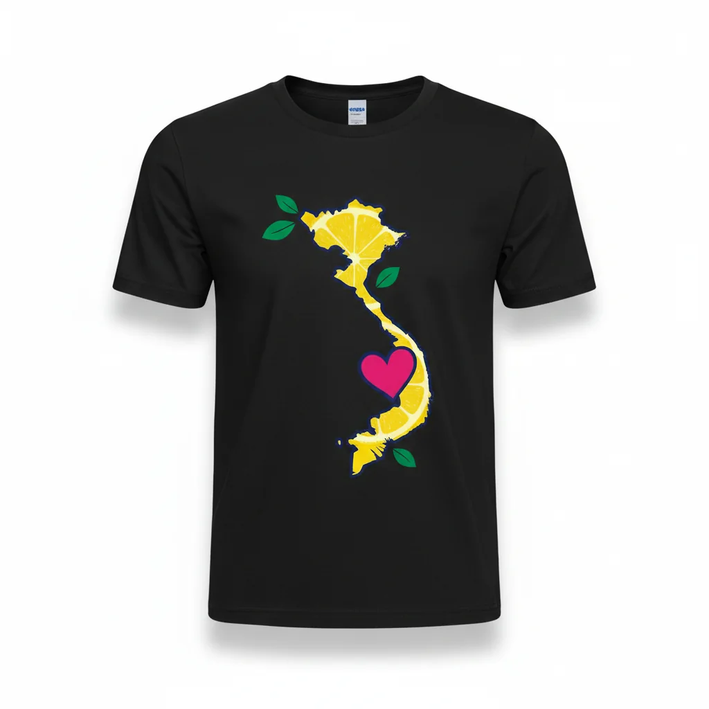 Vietnam Love in Lemon Essential T-Shirt: Unmatched Durability & Style