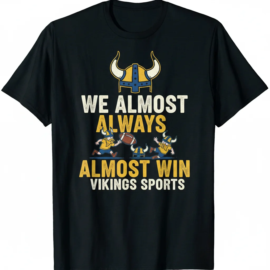 Vikings: The Almost Win - A Champion's Spirit Essential Tee