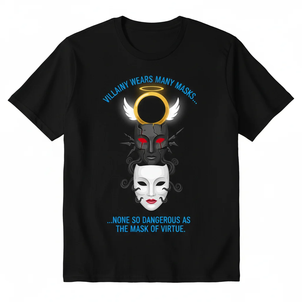 Villainy Wears Many Masks Virtue Essential T-Shirt