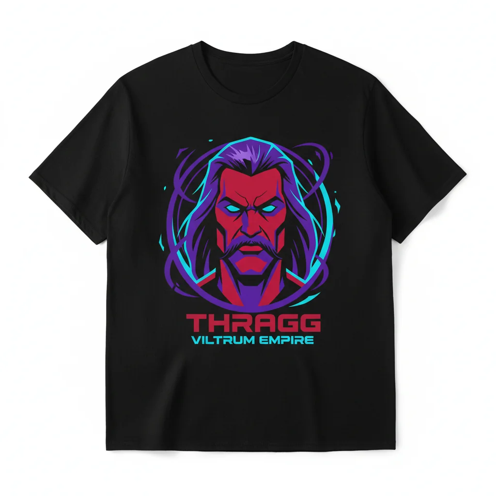 Thragg Headshot Oversized Tee – Viltrumite Vision