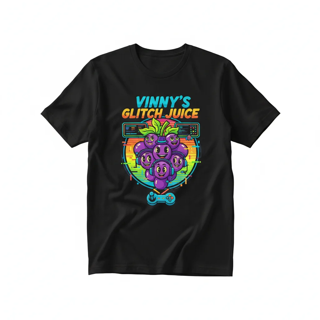 Vinny Vinesauce T-Shirt | Official Streamer Merch | Premium Cotton Graphic Tee