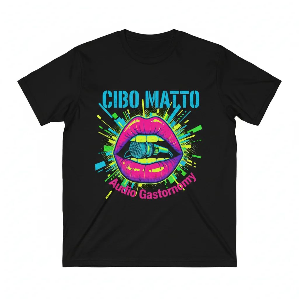 Vintage Cibo Matto Lips T-Shirt | Retro 90s Indie Band Tee
