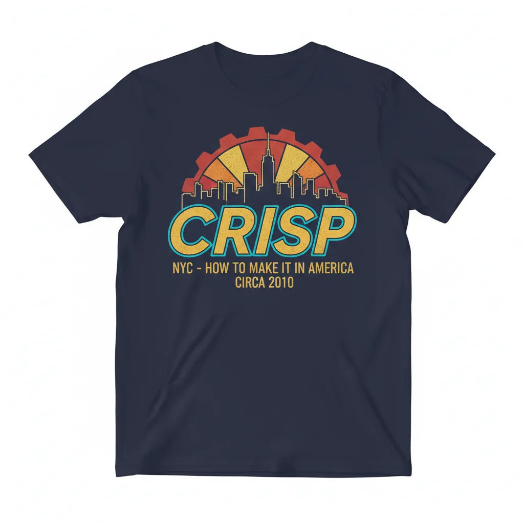 Vintage Crisp NYC 'How To Make It In America' 2010 Essential T-Shirt - Men's & Women's Premium Cotton Tee