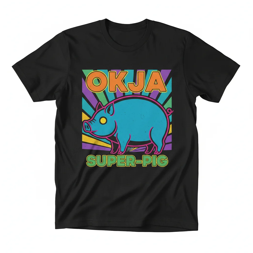Vintage Okja 2 Essential T-Shirt – Classic Film Fan Apparel