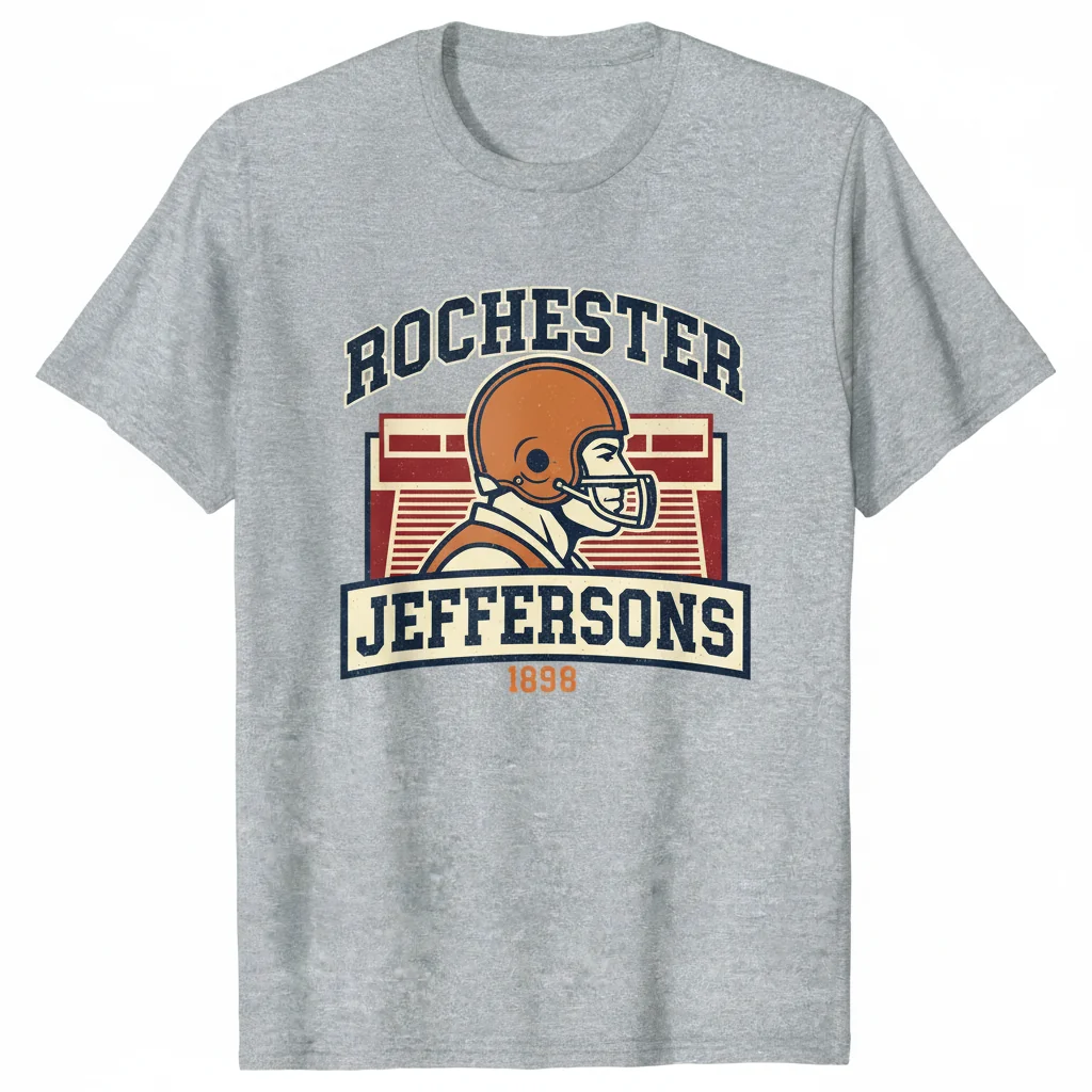 Vintage Rochester Jeffersons Essential T-Shirt: Lasting Comfort, Vibrant Style
